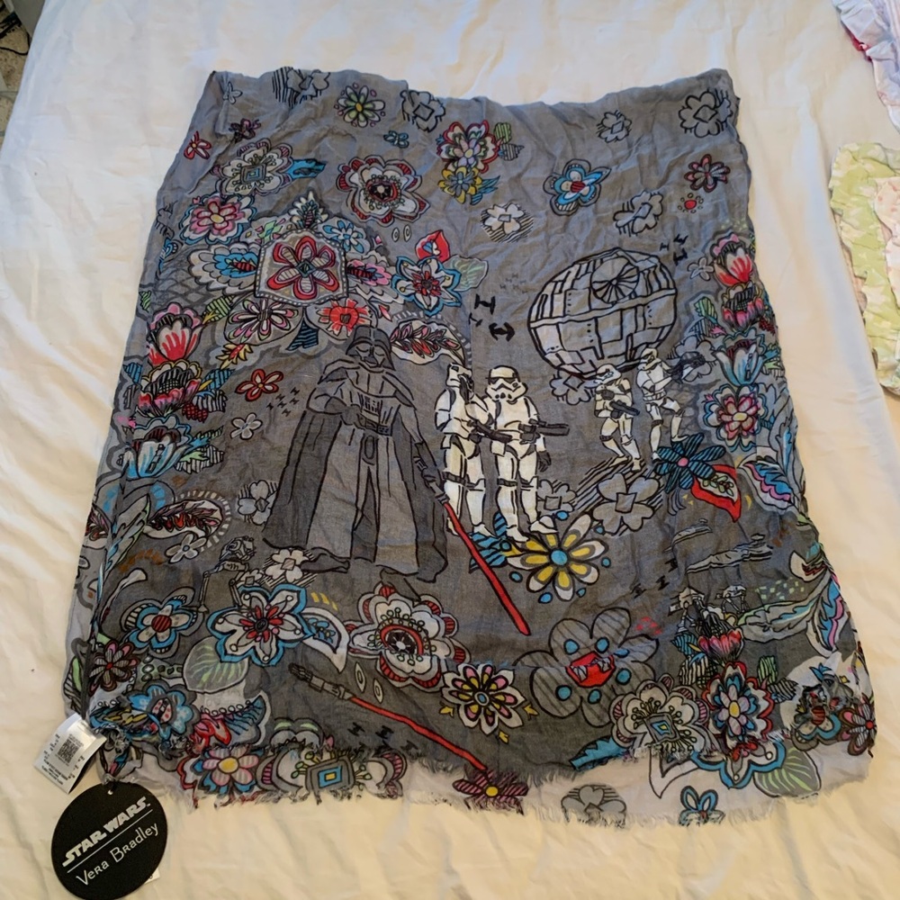 Vera Bradley Star Wars Fringe Scarf